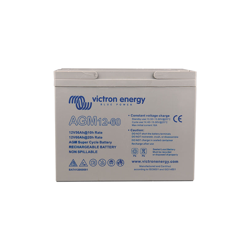 Victron 12V/60Ah AGM Super Cycle Battery (M6)