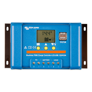 Victron BlueSolar PWM-LCD USB 12/24V-5A