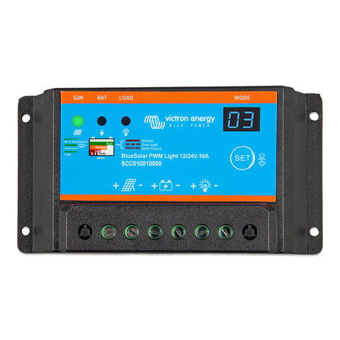 Victron BlueSolar PWM-Light 12/24V-10A Charge Controller